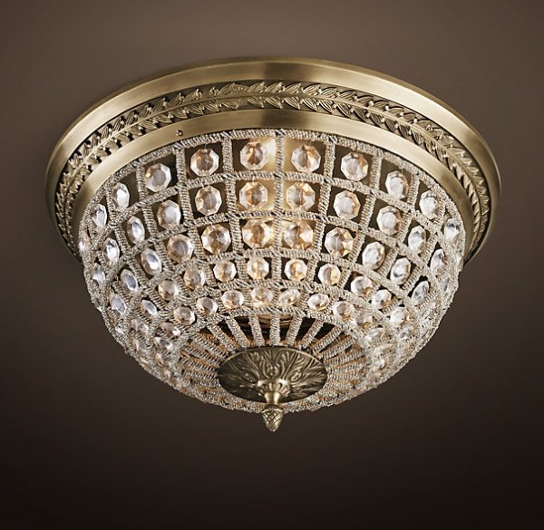 Потолочный светильник RH 19th c. Casbah Crystal Top 43 Темная бронза винтаж Потолочный светильник RH 19th c. Casbah Crystal Top 43 Темная бронза винтаж в Барнауле | Loft Concept
