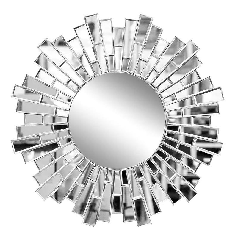 Зеркало Mirror Beams Round Mirror Зеркало Mirror Beams Round Mirror в Барнауле | Loft Concept