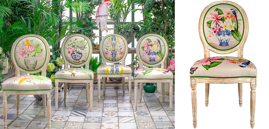 Стул Pink Hibiscus Stool Стул Pink Hibiscus Stool - Loft-Concept в Барнауле
