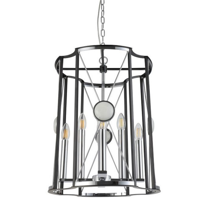 Люстра Candles Cell Chromium Хром Черный Люстра Candles Cell Chromium Хром Черный в Барнауле | Loft Concept