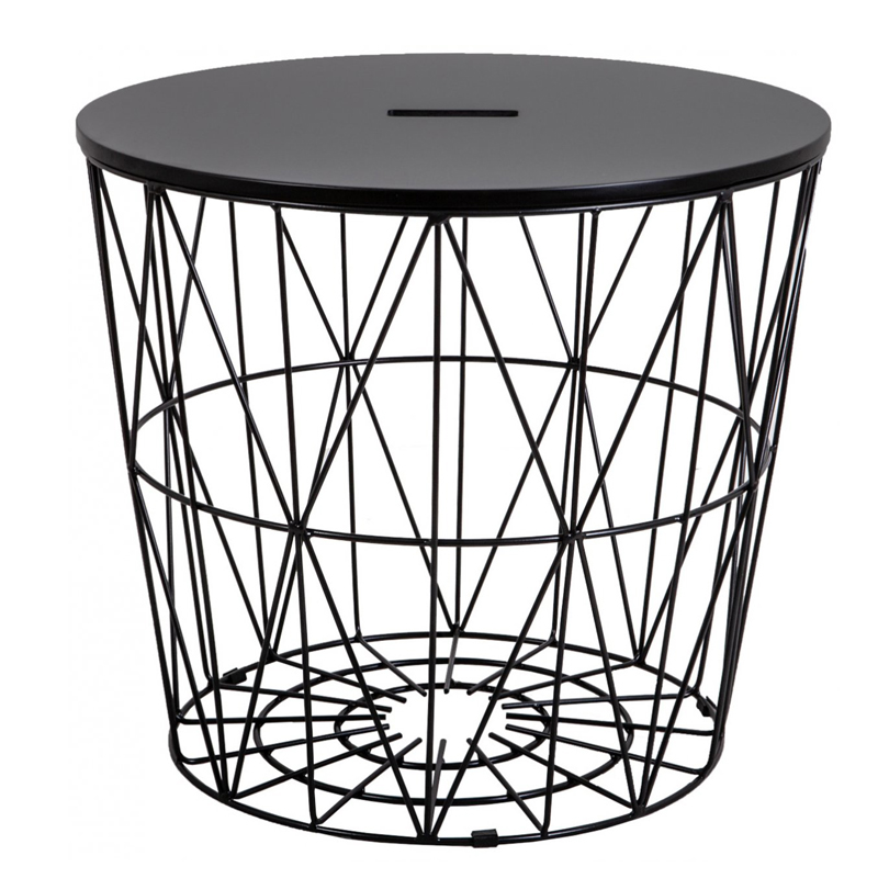 Приставной стол Cambria Side Table black Черный Приставной стол Cambria Side Table black Черный в Барнауле | Loft Concept