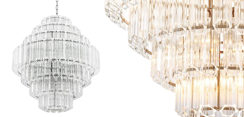 Люстра Chandelier Vittoria L Clear Люстра Chandelier Vittoria L Clear - Loft-Concept в Барнауле