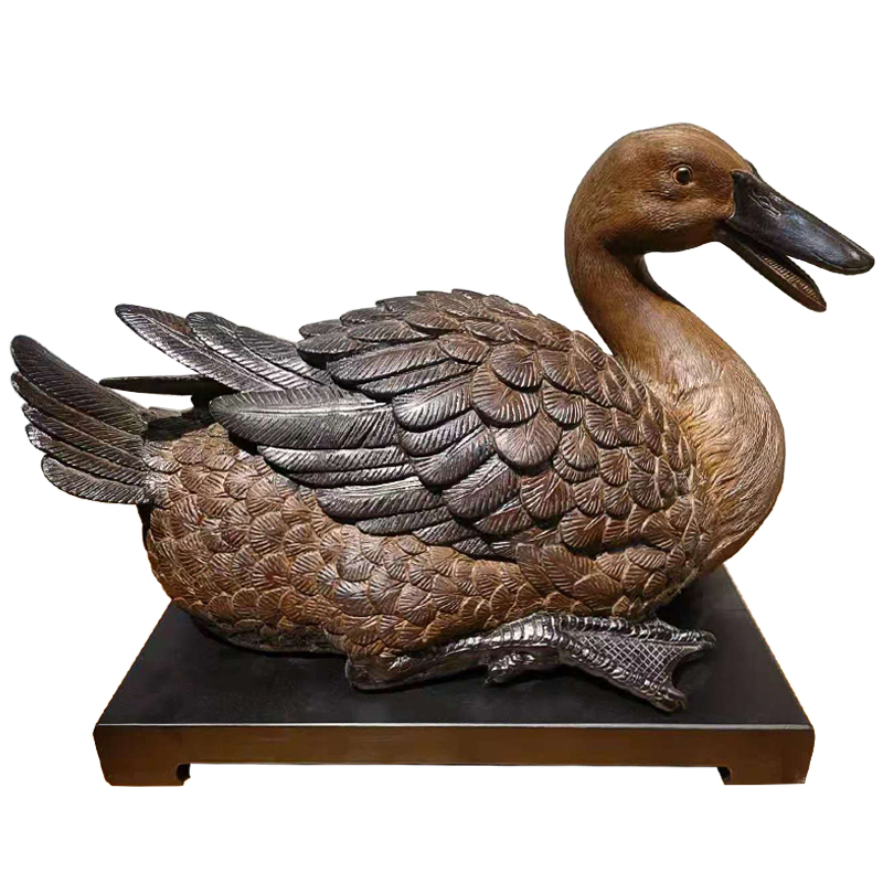 Статуэтка Terracotta Duck Коричневый Статуэтка Terracotta Duck Коричневый в Барнауле | Loft Concept
