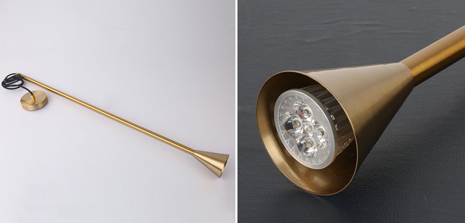 Подвесной светильник Brass Pipe Подвесной светильник Brass Pipe - Loft-Concept в Барнауле