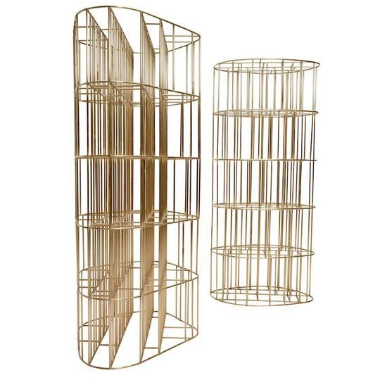Стеллаж CECCOTTI Bibliotheque Golden Сage Золотой Стеллаж CECCOTTI Bibliotheque Golden Сage Золотой в Барнауле | Loft Concept