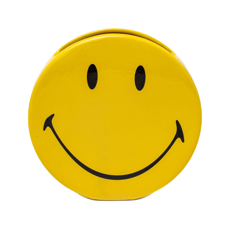 Ваза Seletti Smiley Желтый Черный Ваза Seletti Smiley Желтый Черный в Барнауле | Loft Concept
