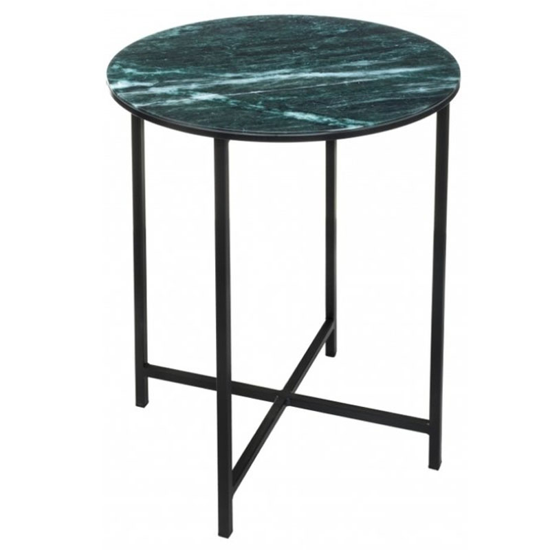 Приставной стол Zermatt Side Table round malachite Малахит Приставной стол Zermatt Side Table round malachite Малахит в Барнауле | Loft Concept