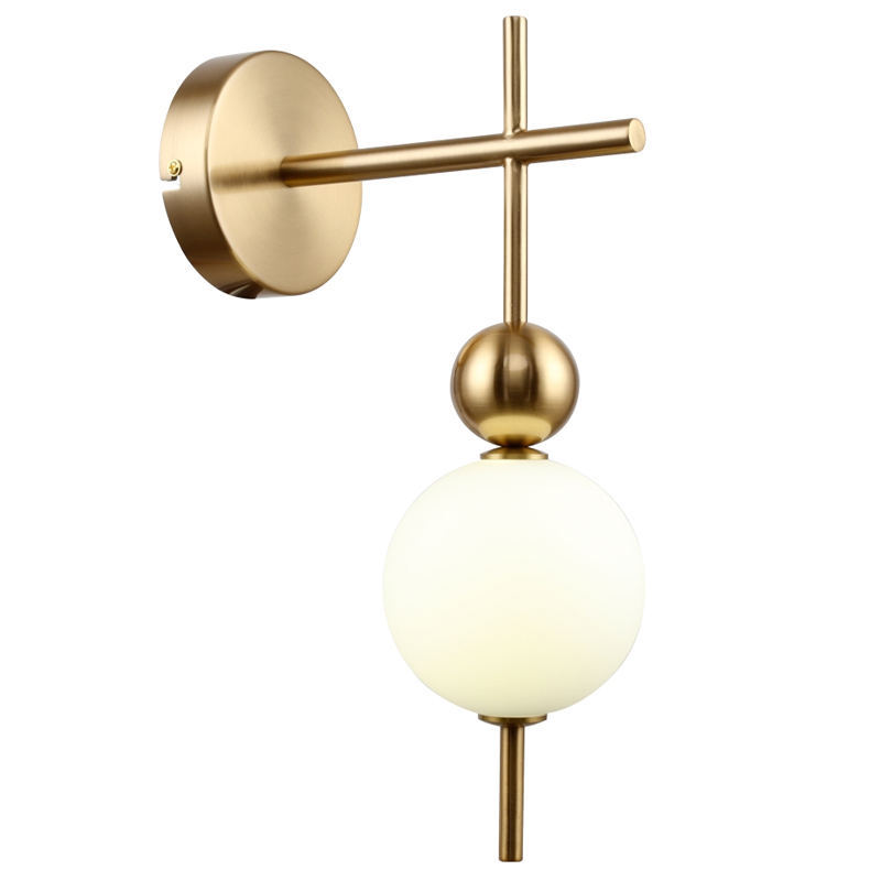 Бра PEARLS SUSPENSION Белый Латунь Бра PEARLS SUSPENSION Белый Латунь в Барнауле | Loft Concept