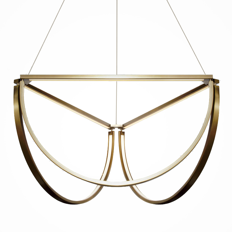 Подвесной светильник Solana Hanging lamp Золотой Подвесной светильник Solana Hanging lamp Золотой в Барнауле | Loft Concept