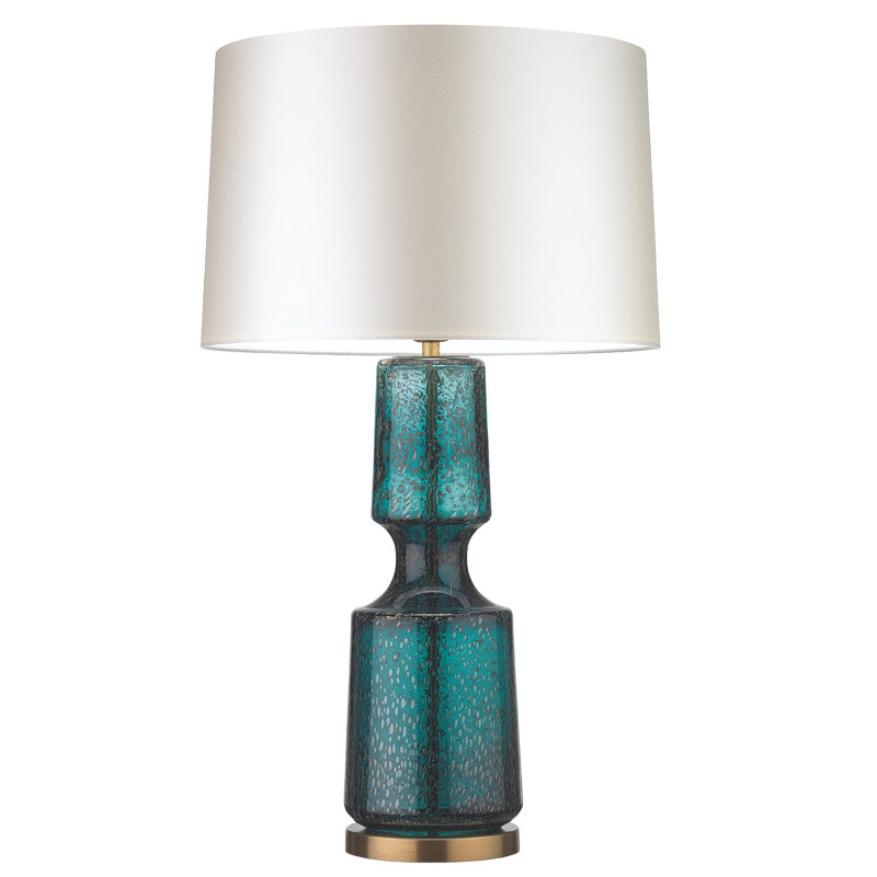 Настольная лампа Antero Teal Table Lamp Бирюзовый Молочный Настольная лампа Antero Teal Table Lamp Бирюзовый Молочный в Барнауле | Loft Concept