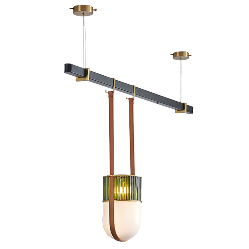 Dario Linear pendant light Черный Синий Желтый Зеленый Dario Linear pendant light Черный Синий Желтый Зеленый в Барнауле | Loft Concept