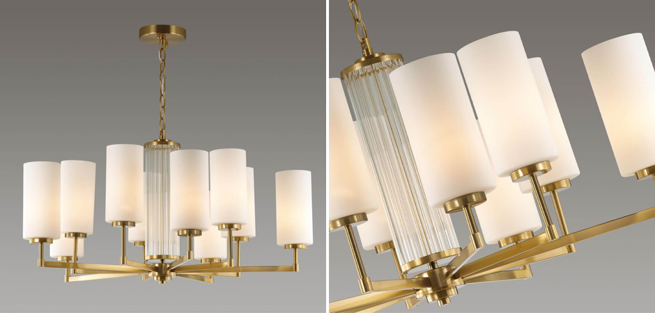 Люстра Pillars на 10 ламп - Loft-Concept в Барнауле