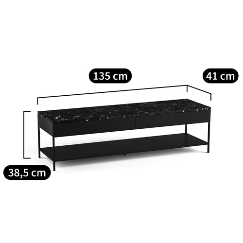 ТВ-тумба с мраморной столешницей Vayo Marble TV Stand ТВ-тумба с мраморной столешницей Vayo Marble TV Stand в Барнауле