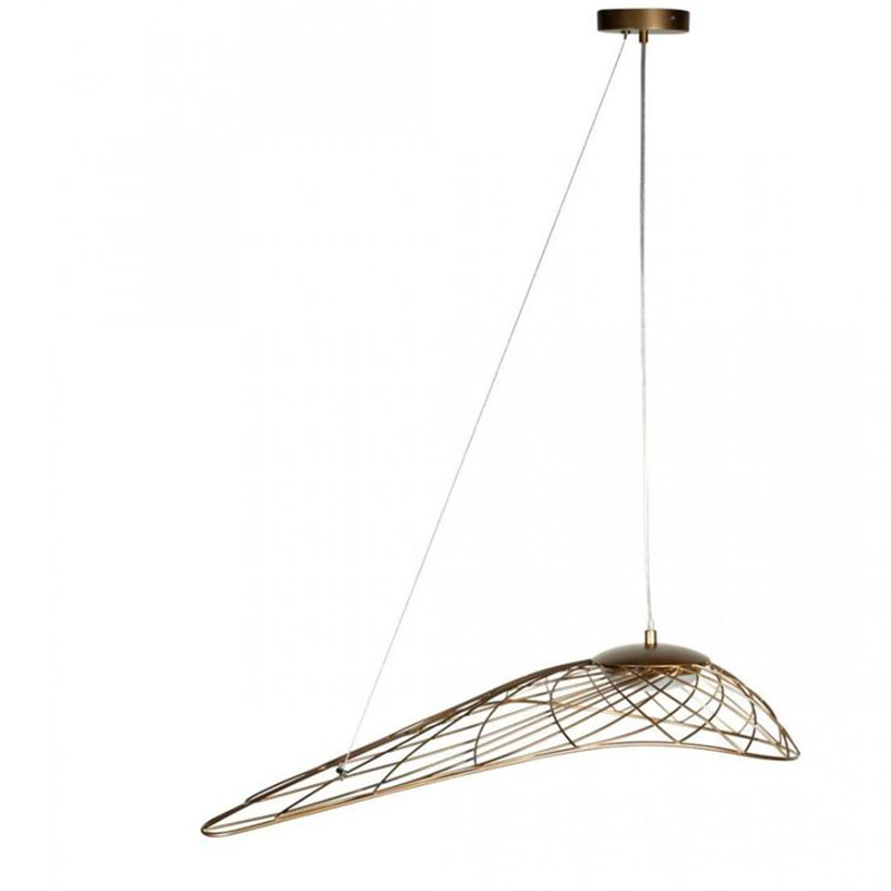 Светильник подвесной Friture Vertigo Pendant Gold 57 см Золотой в Барнауле | Loft Concept 