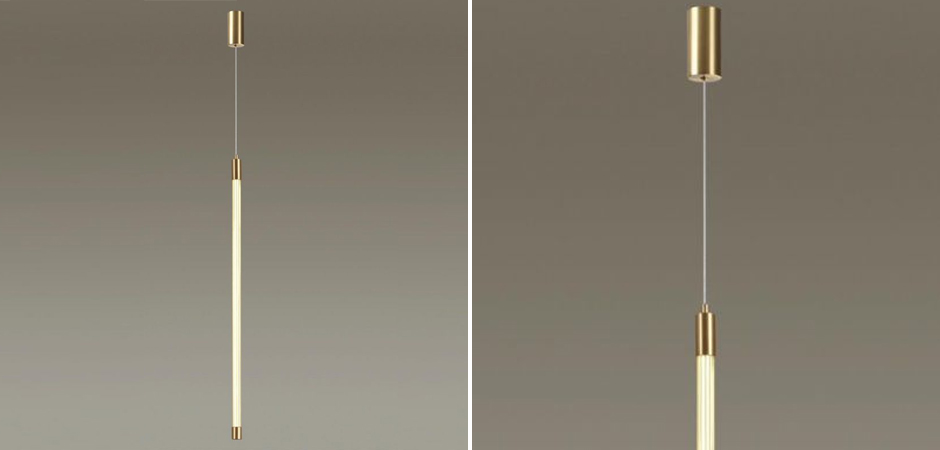 Подвесной светильник Bronze Trumpet tube светодиодный Подвесной светильник Bronze Trumpet tube светодиодный - Loft-Concept в Барнауле