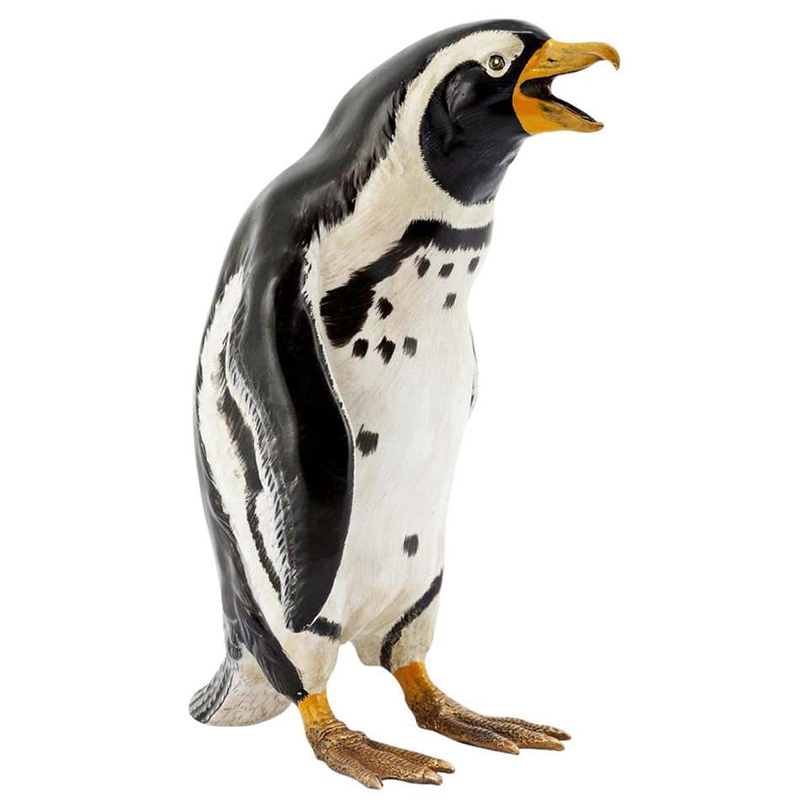 Аксессуар Pingouin Sculpture Черно-белый Латунь Аксессуар Pingouin Sculpture Черно-белый Латунь в Барнауле | Loft Concept