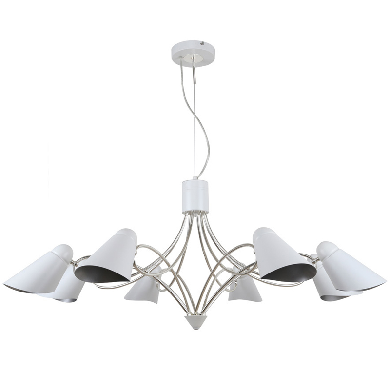Люстра Silvi Chandelier Белый Серебряный в Барнауле | Loft Concept 