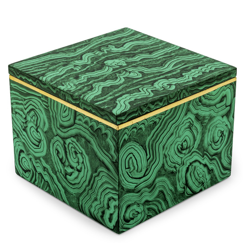 Шкатулка BOX KRIZIA MALAKI Малахит (зеленый) Шкатулка BOX KRIZIA MALAKI Малахит (зеленый) в Барнауле | Loft Concept