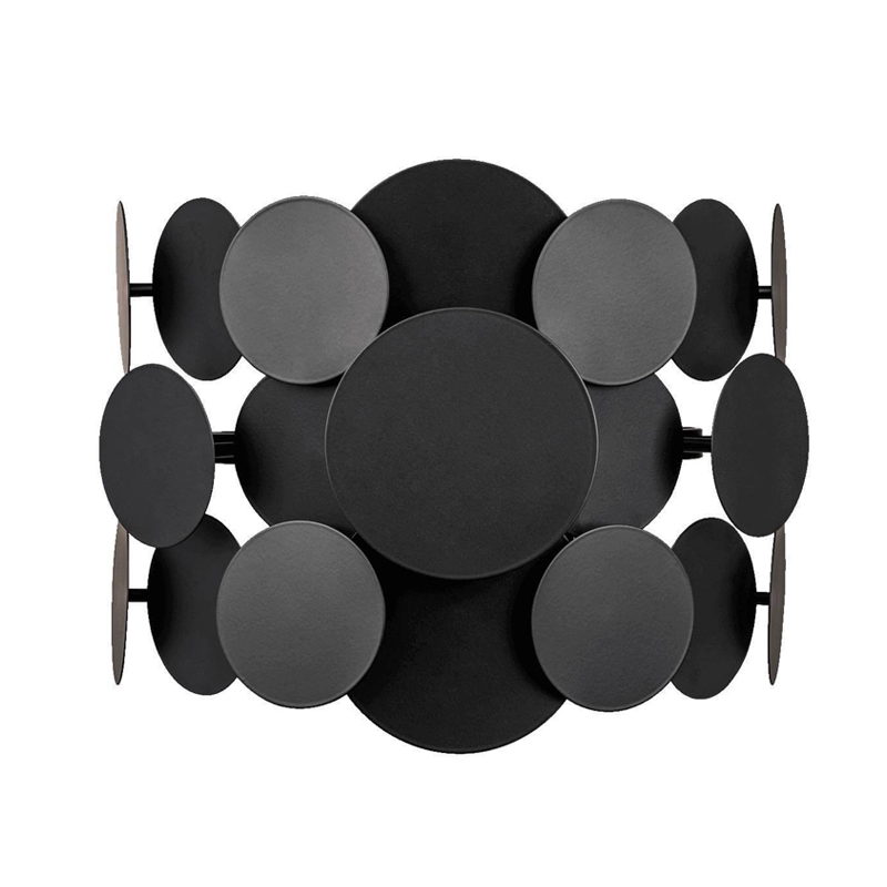 Бра Black Matte Disk Черный матовый Бра Black Matte Disk Черный матовый в Барнауле | Loft Concept