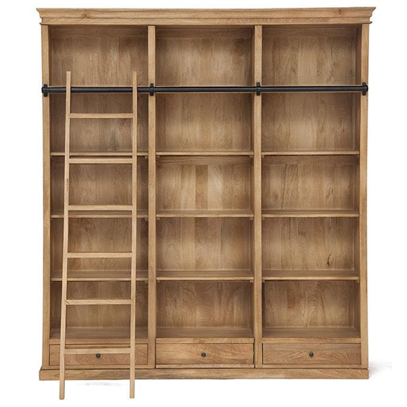 Стеллаж с лестницей Mango Shelving Boleyn Древесина Черный Стеллаж с лестницей Mango Shelving Boleyn Древесина Черный в Барнауле | Loft Concept
