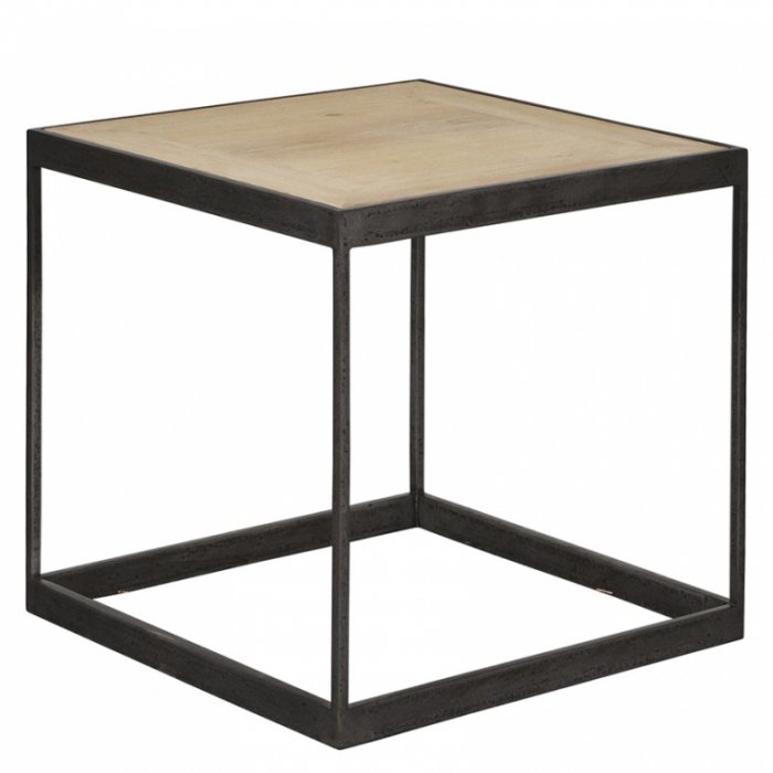 Приставной столик Industrial Oak Side Table Приставной столик Industrial Oak Side Table в Барнауле | Loft Concept