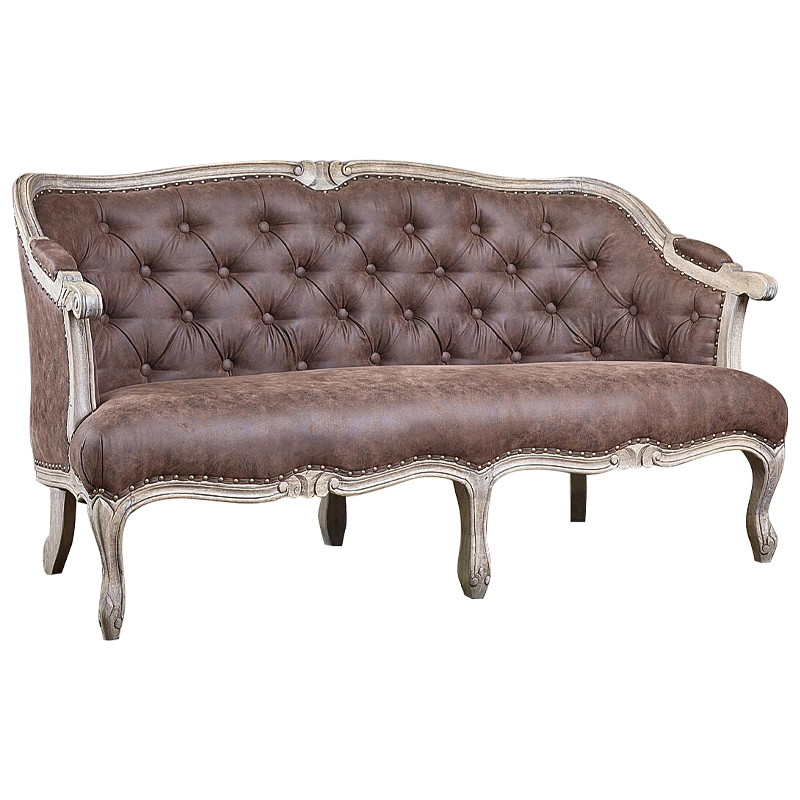 Диван Goddard Sofa Коричневый Бежево-серый Диван Goddard Sofa Коричневый Бежево-серый в Барнауле | Loft Concept