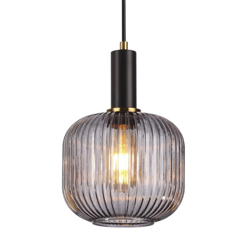 Подвесной светильник Ferm Living chinese lantern Gray Серый (Gray) Черный Подвесной светильник Ferm Living chinese lantern Gray Серый (Gray) Черный в Барнауле | Loft Concept