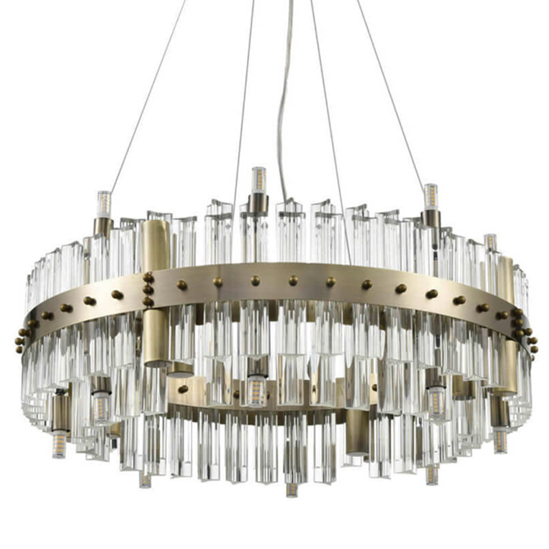 Люстра Saturno Not Baroncelli Bronze Chandelier Бронза Прозрачный (Transparent) Люстра Saturno Not Baroncelli Bronze Chandelier Бронза Прозрачный (Transparent) в Барнауле | Loft Concept
