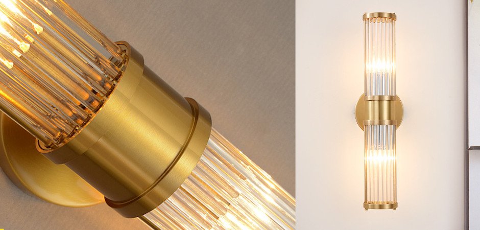 Ralph Lauren Бра Allen Double Light Brass Ralph Lauren Бра Allen Double Light Brass - Loft-Concept в Барнауле