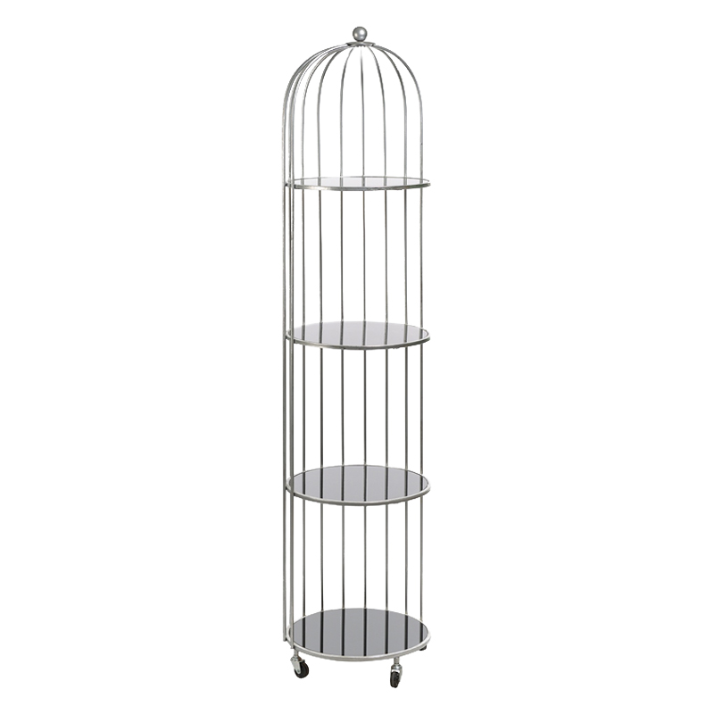 Стеллаж Cage Rack Silver Серебряный Стеллаж Cage Rack Silver Серебряный в Барнауле | Loft Concept