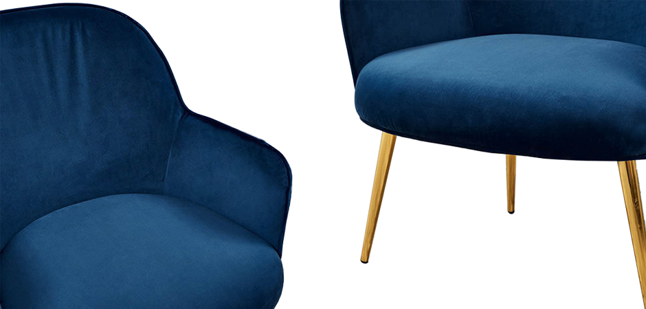 Кресло Waldeck Chair Blue Кресло Waldeck Chair Blue - Loft-Concept в Барнауле