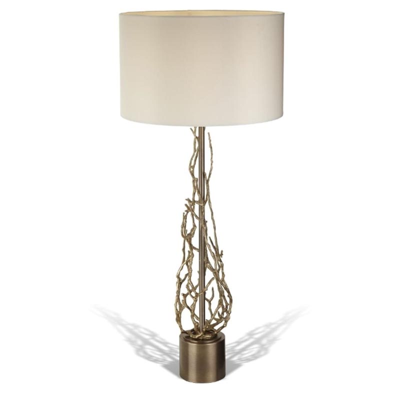 Настольная лампа Frances Table Lamp Латунь в Барнауле | Loft Concept 