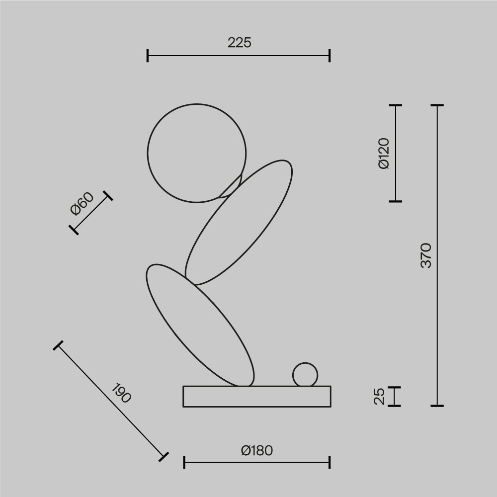 Настольный светильник Resonance 3000К 6Вт в Барнауле