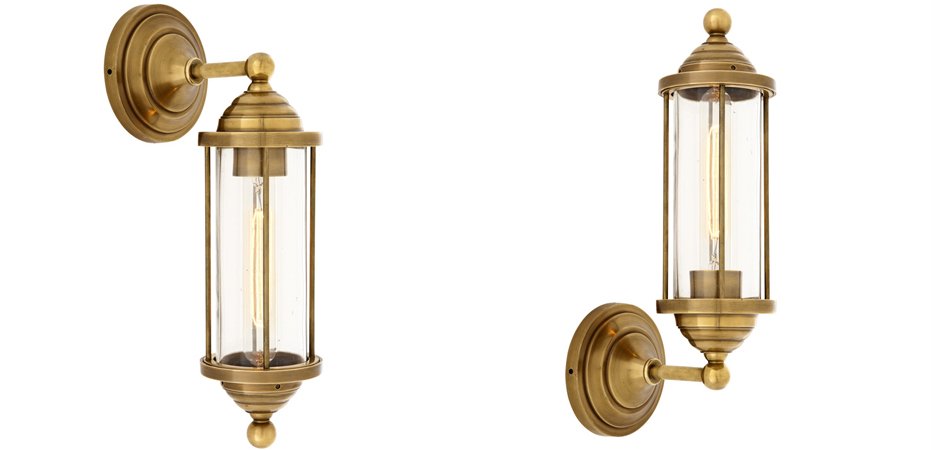 Бра Eichholtz Wall Lamp Clayton Brass Бра Eichholtz Wall Lamp Clayton Brass - Loft-Concept в Барнауле