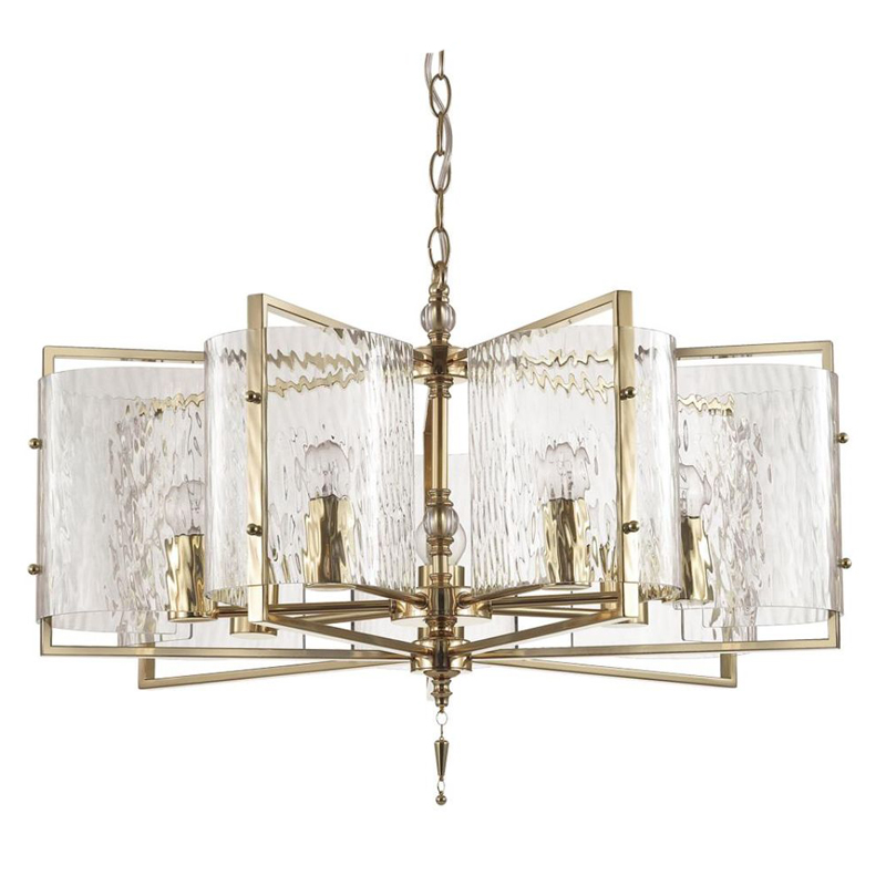 Люстра Karissa Gold Chandelier 65 Глянцевое золото Прозрачный (Transparent) Люстра Karissa Gold Chandelier 65 Глянцевое золото Прозрачный (Transparent) в Барнауле | Loft Concept