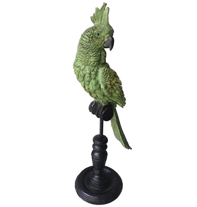 Статуэтка Green Parrots Зеленый Статуэтка Green Parrots Зеленый в Барнауле | Loft Concept