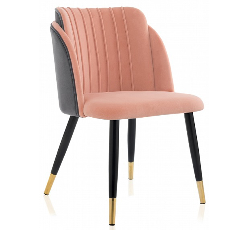 Стул Alester Chair pink Розовый (Rose) Серый (Gray) Стул Alester Chair pink Розовый (Rose) Серый (Gray) в Барнауле | Loft Concept