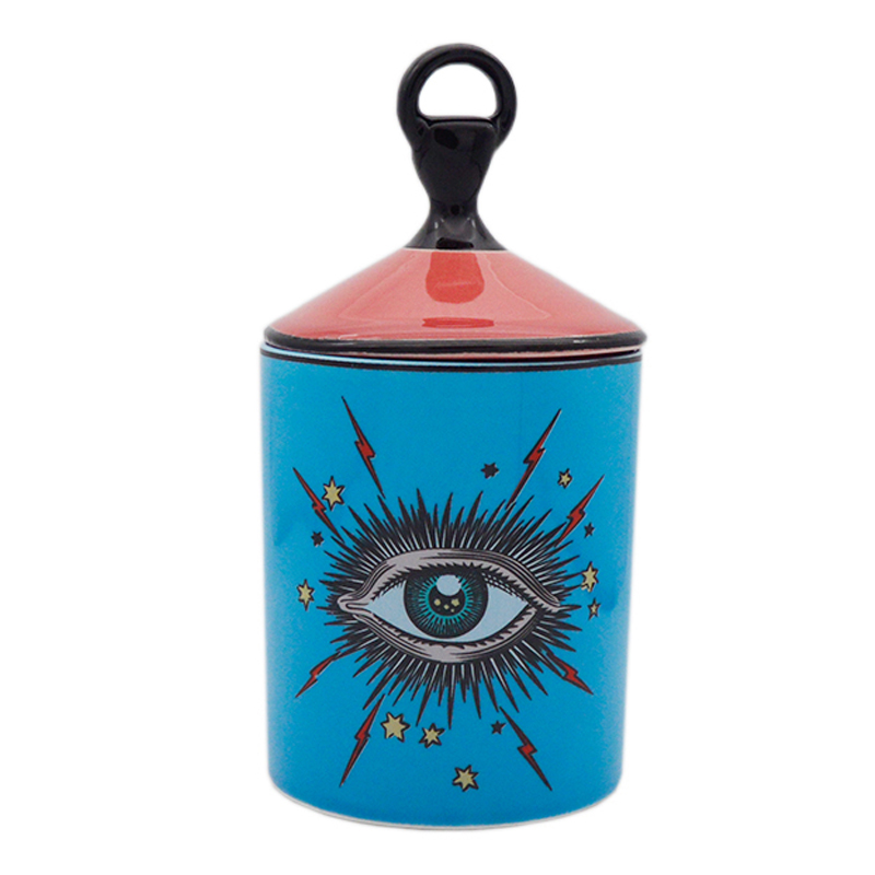 Ваза Vase Eye синяя Синий Красный Черный Ваза Vase Eye синяя Синий Красный Черный в Барнауле | Loft Concept