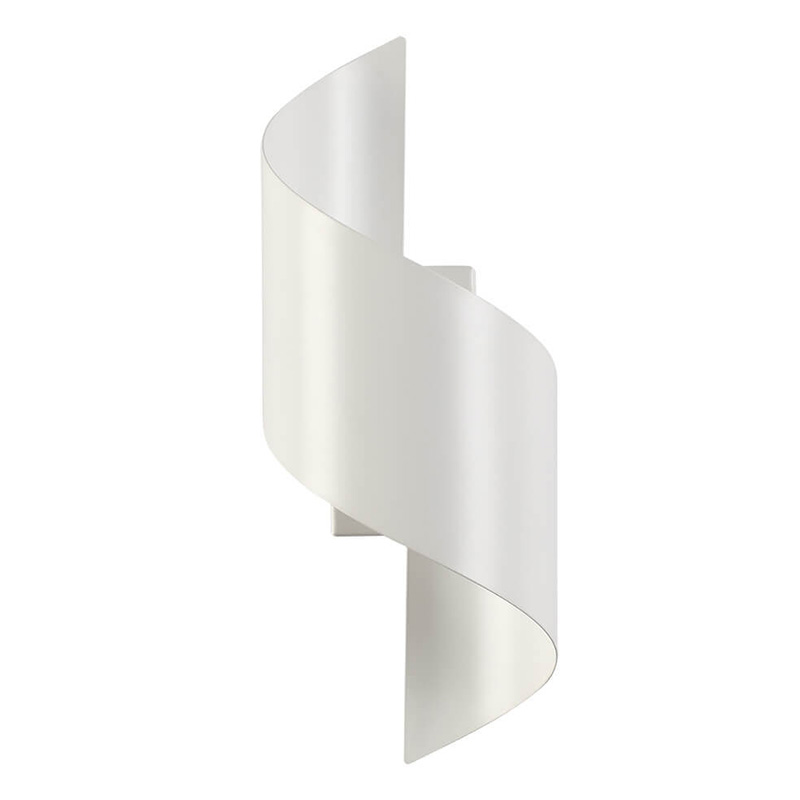 Бра White Locken Wall Lamp Белый Бра White Locken Wall Lamp Белый в Барнауле | Loft Concept