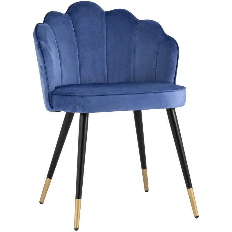 Стул Bristol Chair Королевский Синий Цвет Синий Черный Золотой Стул Bristol Chair Королевский Синий Цвет Синий Черный Золотой в Барнауле | Loft Concept