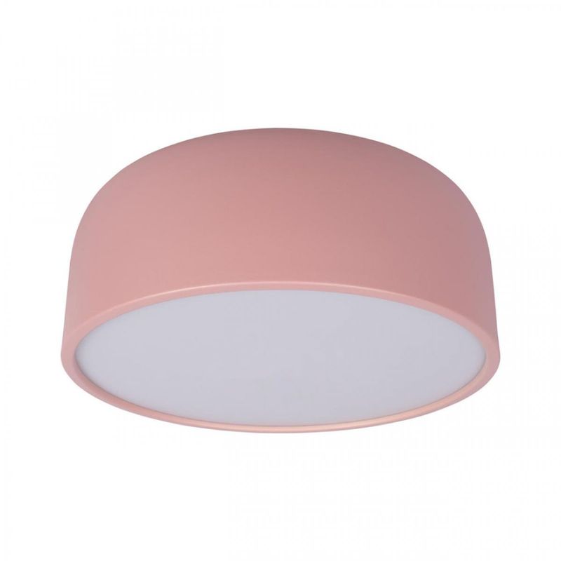 Светильник потолочный круглый Color cup Pink Белый Розовый пастельный Светильник потолочный круглый Color cup Pink Белый Розовый пастельный в Барнауле | Loft Concept