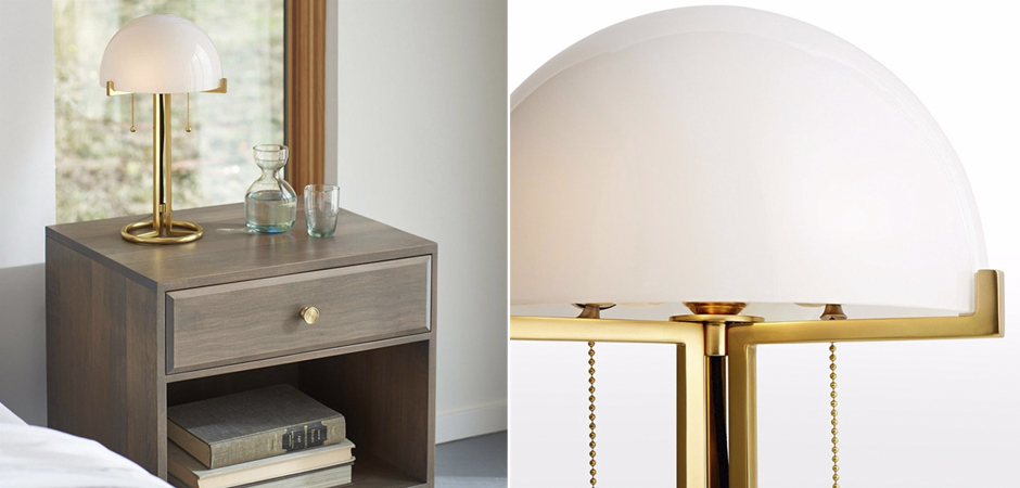 Настольная лампа White Dome Table Lamp Настольная лампа White Dome Table Lamp - Loft-Concept в Барнауле