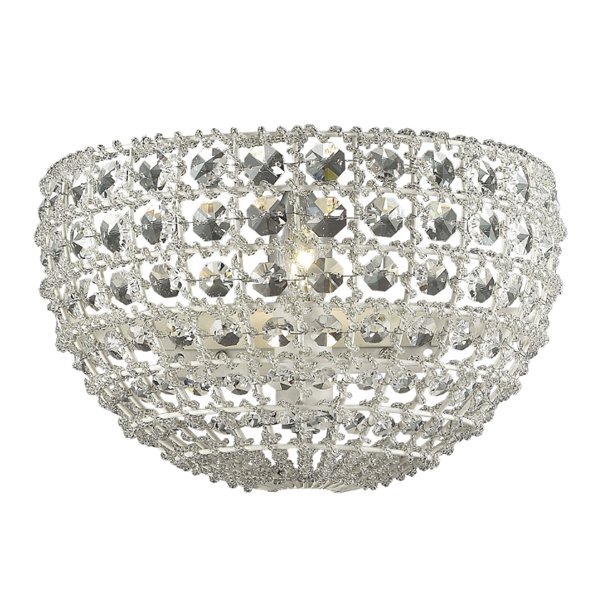 Бра Casbah Crystal Wall Lamp Прозрачный Белый Бра Casbah Crystal Wall Lamp Прозрачный Белый в Барнауле | Loft Concept