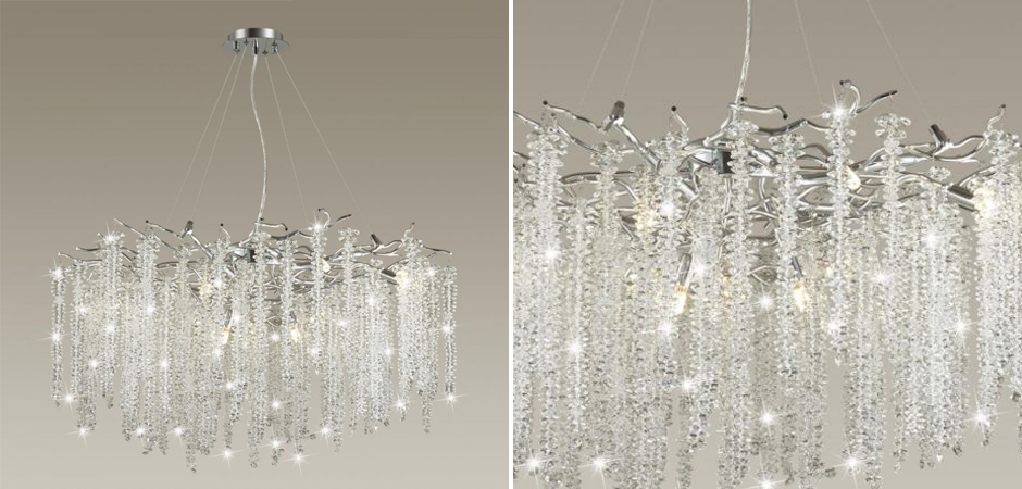 Люстра Fairy Tree Silver на 14 ламп Люстра Fairy Tree Silver на 14 ламп - Loft-Concept в Барнауле