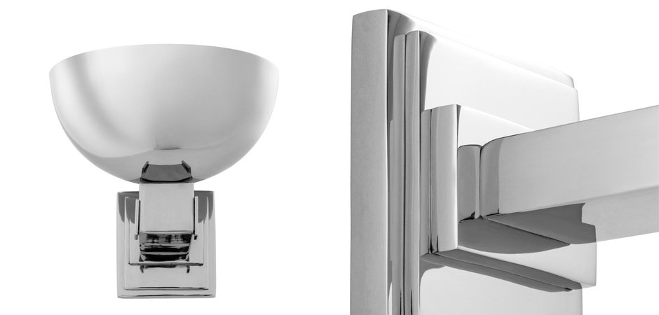 Бра Eichholtz Wall Lamp Haussman Nickel - Loft-Concept в Барнауле