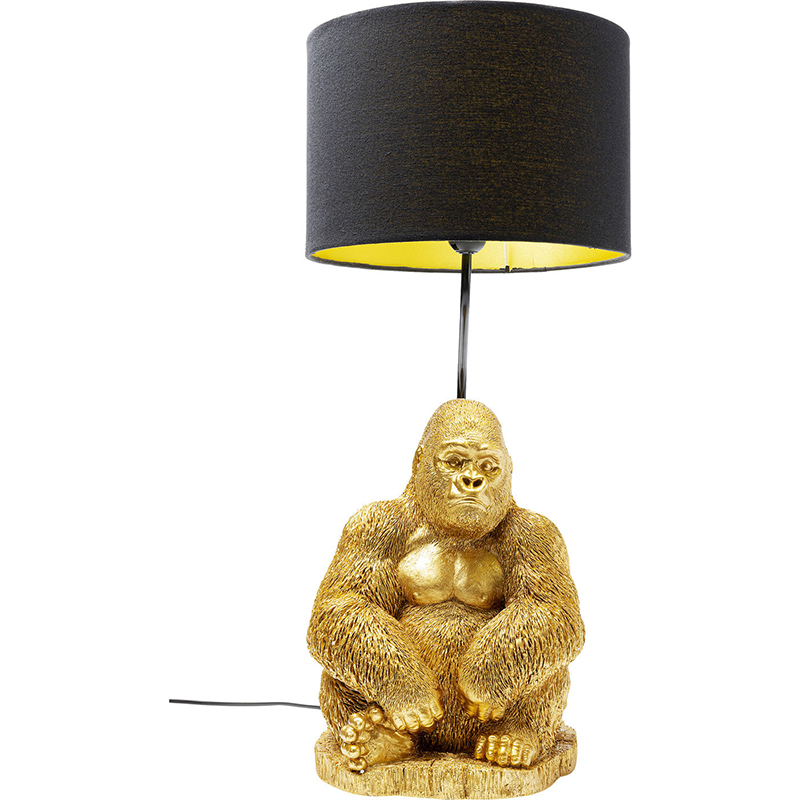 Настольная лампа Golden Gorilla Черный Золотой Настольная лампа Golden Gorilla Черный Золотой в Барнауле | Loft Concept