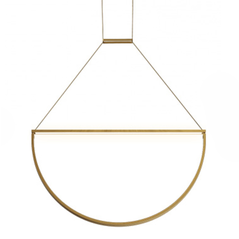 Подвесной светильник Solana Hanging lamp Золотой Подвесной светильник Solana Hanging lamp Золотой в Барнауле | Loft Concept