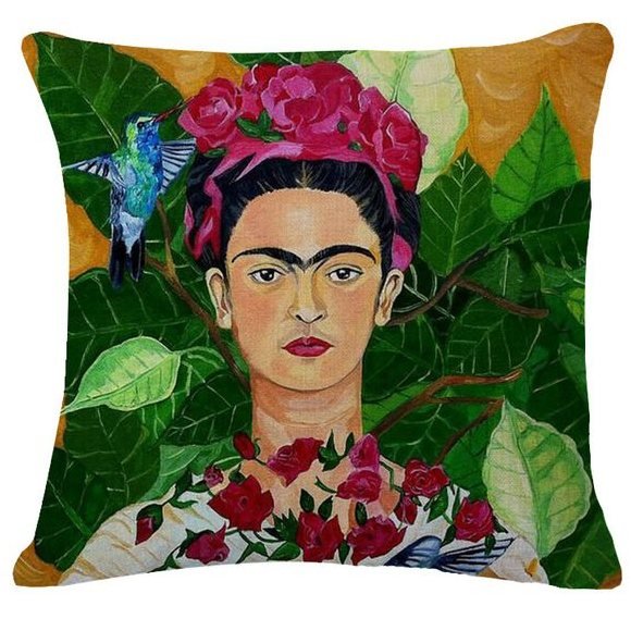 Декоративная подушка Frida Kahlo 4 Декоративная подушка Frida Kahlo 4 в Барнауле | Loft Concept
