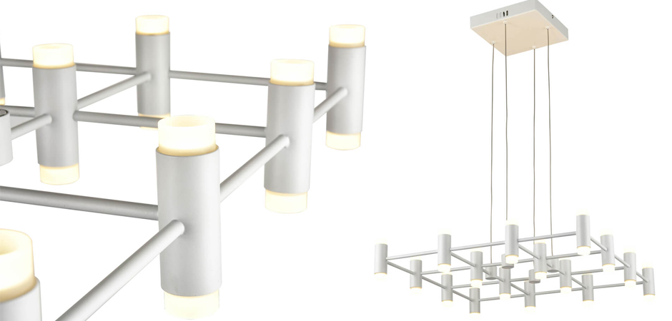 Люстра Rigor & Conciseness Lighting Round Plafond White Люстра Rigor & Conciseness Lighting Round Plafond White - Loft-Concept в Барнауле