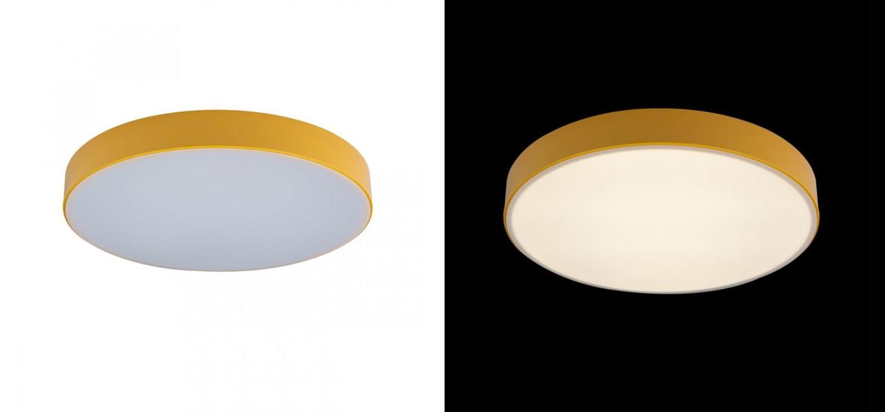 Потолочный светильник Maelis Yellow диаметр 40 - фото